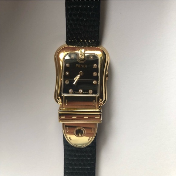 fendi buckle watch